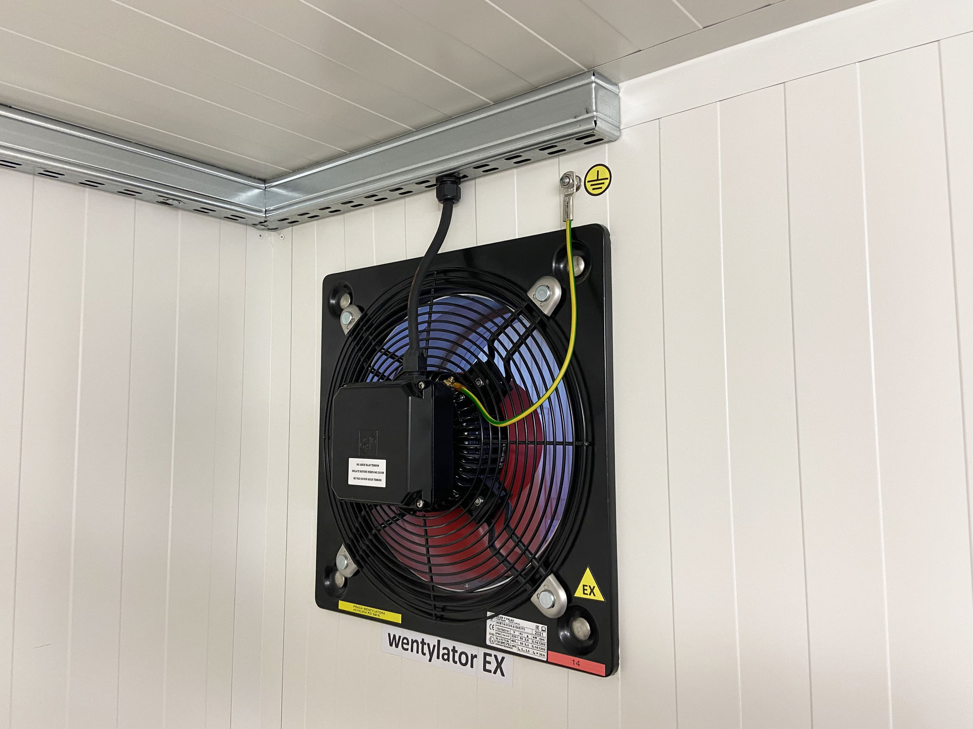 ATEX ventilation system