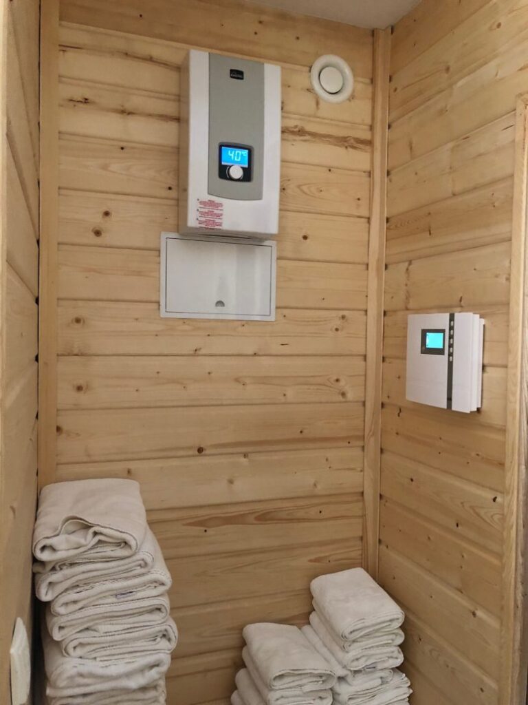 SAUNA KONTENEROWA 40’ HIGH CUBE kontenery na sprzedaż polkont