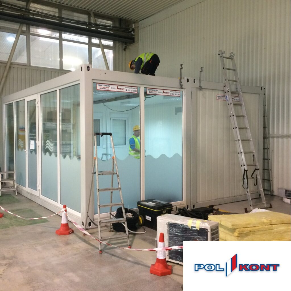 modułowe kontenery - polkont kontenery dla przemysłu